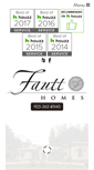 Mobile Screenshot of fautthomes.com